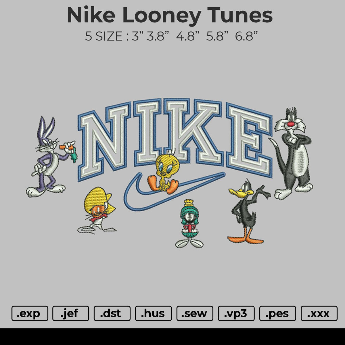 Nike Looney Tunes – embroiderystores