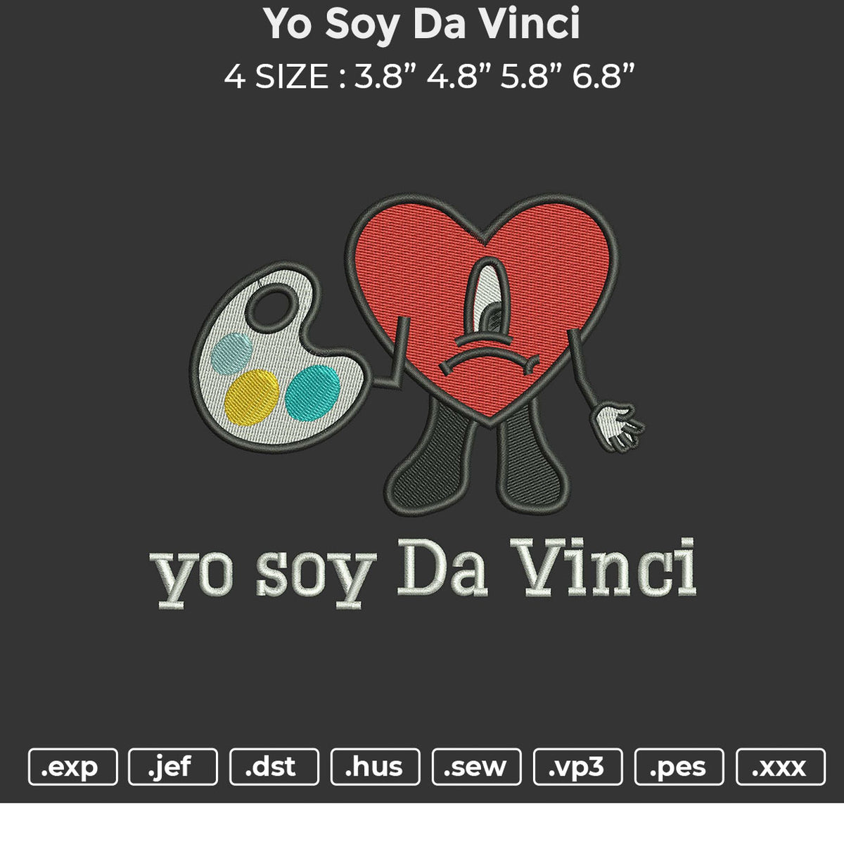 Yo Soy Da Vinci – embroiderystores