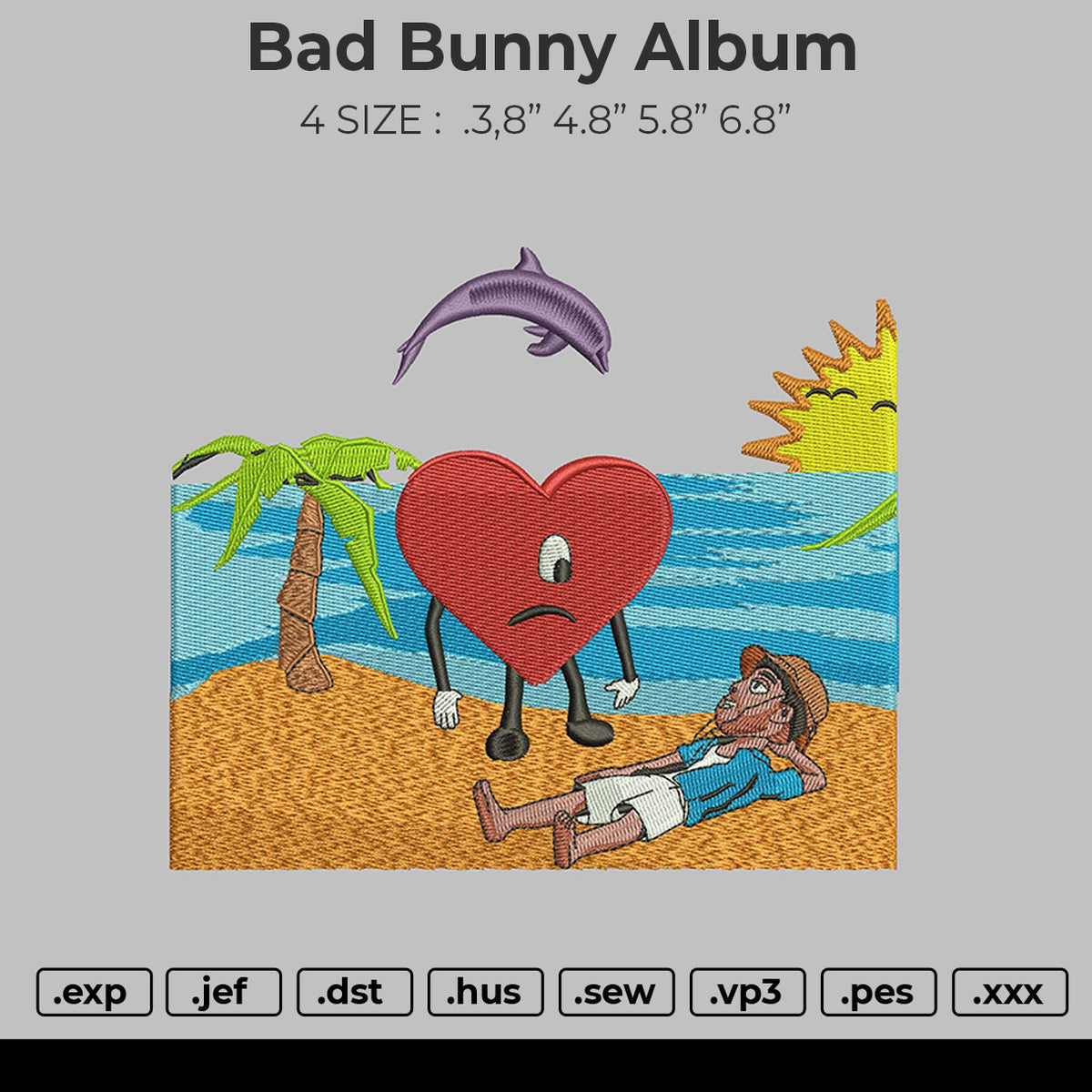 Bad Bunny Album – embroiderystores