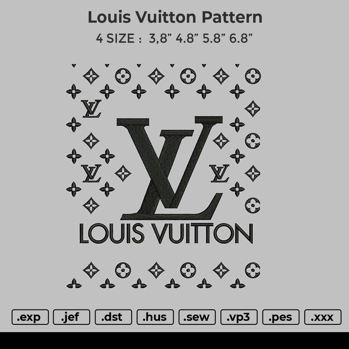 Louis Vuitton Stencil