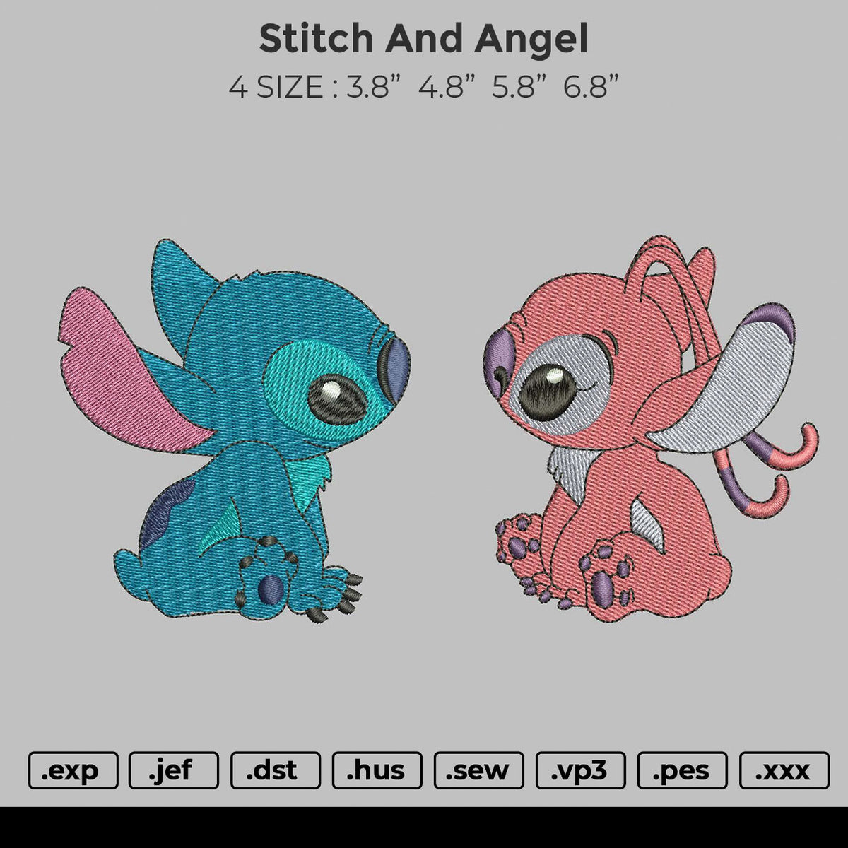 Disney Lilo and Stitch Angel Heart Kisses2 Fleece Blanket by Leesed Judy -  Pixels
