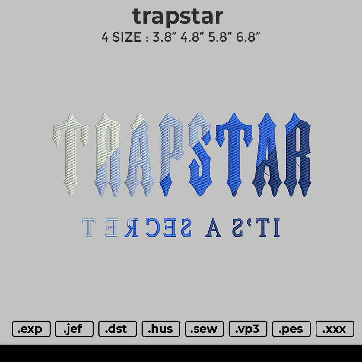 Trapstar *BORDADO* – DripKano