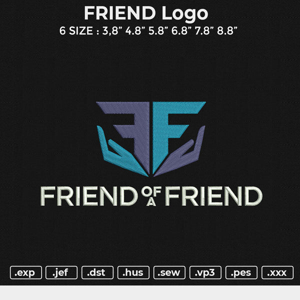 FRIEND Logo Embroidery