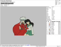 Inuyasha 02 Embroidery