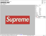 Supreme Applique Embroidery