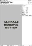 Animal Deserve Embroidery File 6 sizes