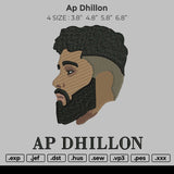 AP Dhillon Embroidery