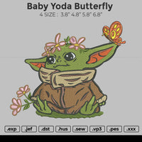 Baby Yoda Butterfly