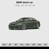 BMW black car