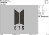 BTS Logo Embroidery