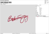 Bmomzjay Embroidery File 5 sizes