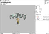 Charlie B Embroidery File 6 sizes