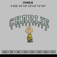 Charlie B Embroidery File 6 sizes