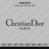christian dior Paris Embroidery