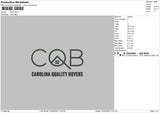 Cqb Embroidery File 6 sizes