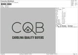 Cqb Embroidery File 6 sizes