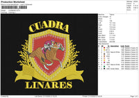 Cuadra Embroidery File 6 sizes