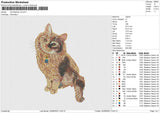 Cat Realistic v6 Embroidery