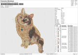 Cat Realistic v6 Embroidery