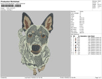 DOG v42 Embroidery