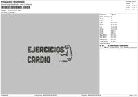 Ejercicios Embroidery File 6 sizes