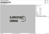 Ejercicios Embroidery File 6 sizes