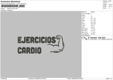 Ejercicios Embroidery File 6 sizes