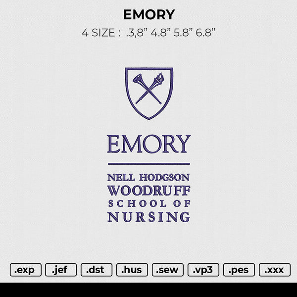 EMORY Embrodiary