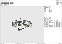 Nike Wall V1 Embroidery File 6 sizes