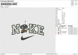 Nike Wall V1 Embroidery File 6 sizes