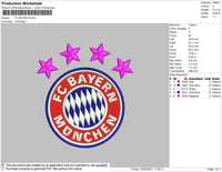 FC Bayern Embroidery