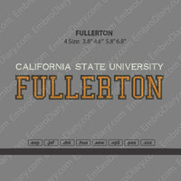 FULLERTON Embroidery