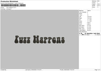 Fuzz Happens Embroidery File 6 sizes