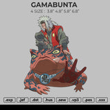 GAMABUNTA Embroidery