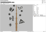 Harry Potter Stick Embroidery