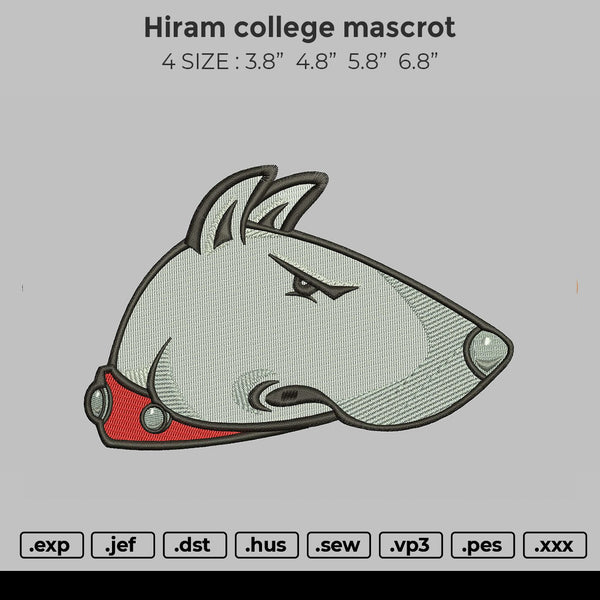 Hiram Collage Embroidery