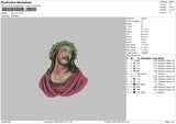 Jesus V2 Embroidery 2 Files