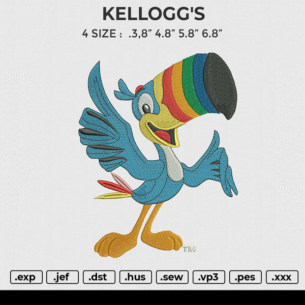 KELLOGG'S Embroidery