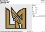 LAFC  Logo Embroidery