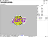 Lakers Logo Embroidery