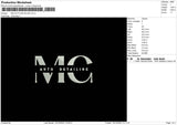 Mg Detailing Embroidery File 6 sizes