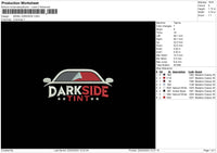 Darkside V1 Embroidery File 6 sizes