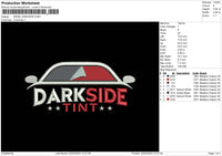 Darkside V1 Embroidery File 6 sizes