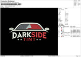 Darkside V1 Embroidery File 6 sizes