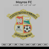 Moyros FC Embroidery