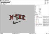 Nike Atv Embroidery File 6 sizes