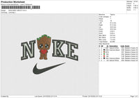 NIKE BABY GROOT Embroidery