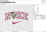 NIKE kuromi v4 Embroidery File 6 size