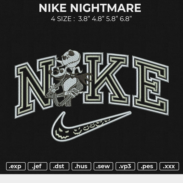 NIKE NIGHTMARE Embroidery