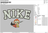 Nike Monkey Embroidery